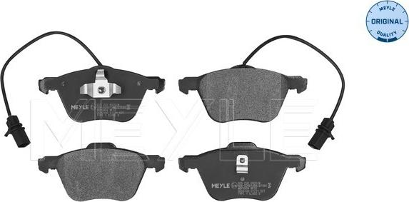 Meyle 025 232 6920/W - Brake Pad Set, disc brake onlydrive.pro