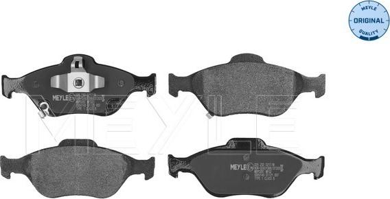 Meyle 025 232 0217/W - Brake Pad Set, disc brake onlydrive.pro