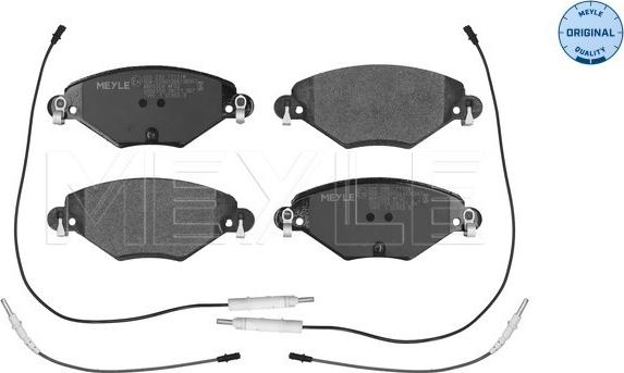 Meyle 025 232 7717/W - Brake Pad Set, disc brake onlydrive.pro