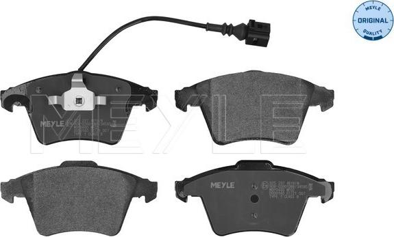 Meyle 025 237 4619/W - Brake Pad Set, disc brake onlydrive.pro