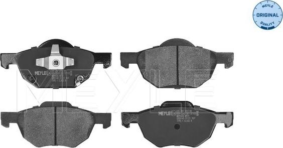 Meyle 025 237 2017/W - Brake Pad Set, disc brake onlydrive.pro