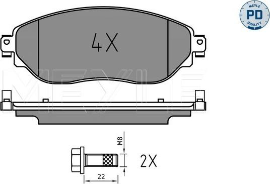 Meyle 025 220 8718/PD - Jarrupala, levyjarru onlydrive.pro