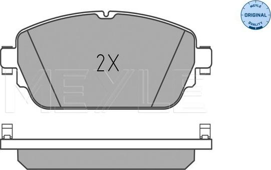 Meyle 025 220 3219 - Piduriklotsi komplekt,ketaspidur onlydrive.pro