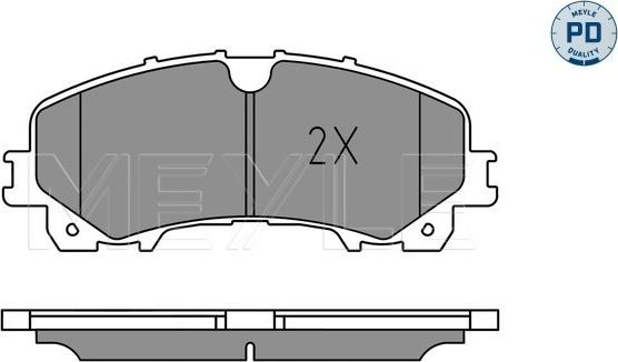 Meyle 025 221 1716/PD - Jarrupala, levyjarru onlydrive.pro