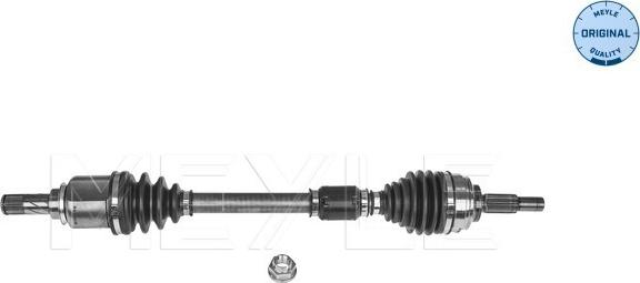 Meyle 16-14 498 0139 - Приводной вал onlydrive.pro