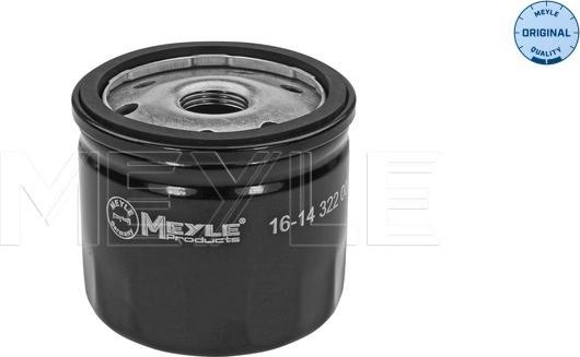 Meyle 16-14 322 0005 - Eļļas filtrs onlydrive.pro