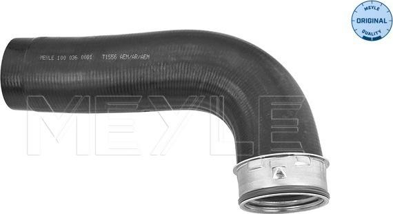 Meyle 100 036 0081 - Charger Intake Air Hose onlydrive.pro