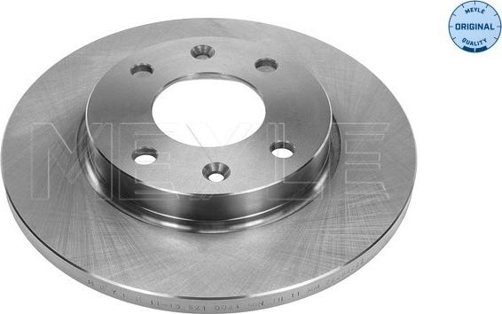 Meyle 11-15 521 0036 - Brake Disc onlydrive.pro