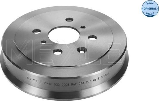 Meyle 11-15 523 0005 - Brake Drum onlydrive.pro