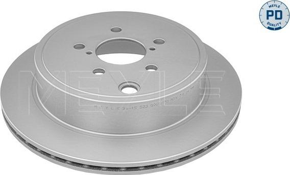 Meyle 34-15 523 0005/PD - Brake Disc onlydrive.pro