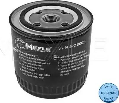 Meyle 36-14 322 0003 - Oil Filter onlydrive.pro