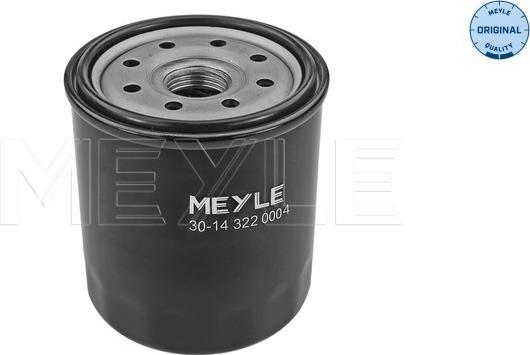 Meyle 30-14 322 0004 - Eļļas filtrs onlydrive.pro