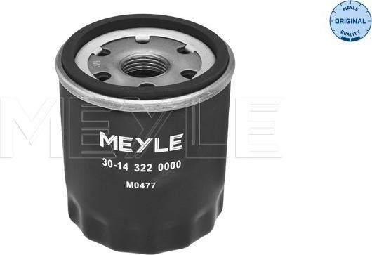 Meyle 30-14 322 0000 - Масляный фильтр onlydrive.pro