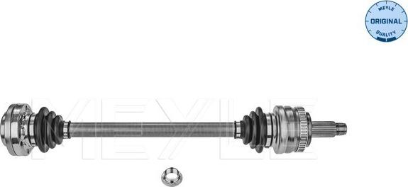 Meyle 314 498 0010 - Приводной вал onlydrive.pro