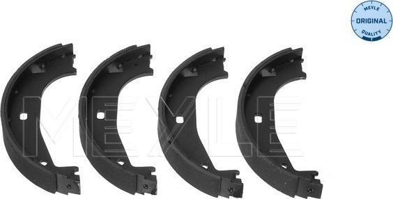 Meyle 314 042 0005 - Brake Shoe Set, parking brake onlydrive.pro