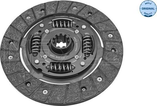 Meyle 317 215 1000 - Clutch Disc onlydrive.pro