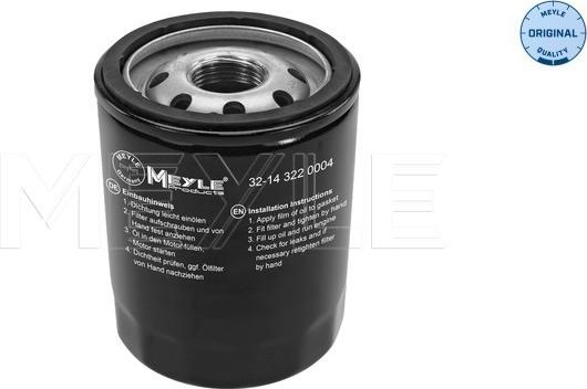 Meyle 32-14 322 0004 - Alyvos filtras onlydrive.pro