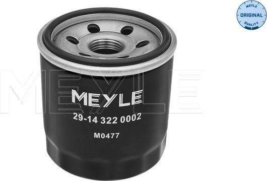 Meyle 29-14 322 0002 - Oil Filter onlydrive.pro