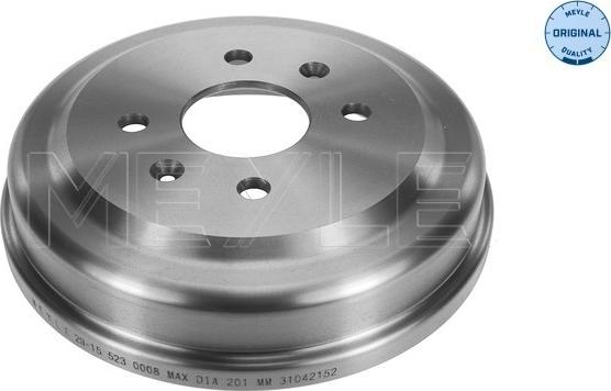 Meyle 29-15 523 0008 - Brake Drum onlydrive.pro