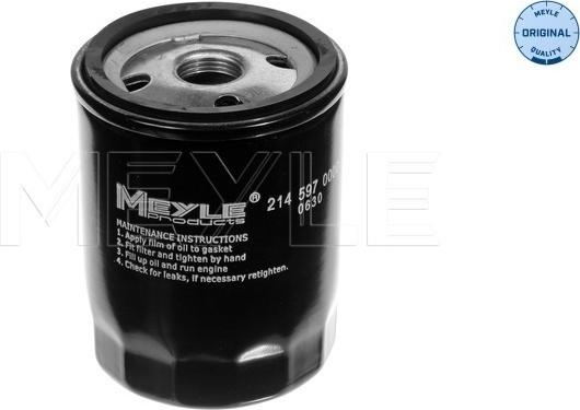 Meyle 214 597 0000 - Õlifilter onlydrive.pro