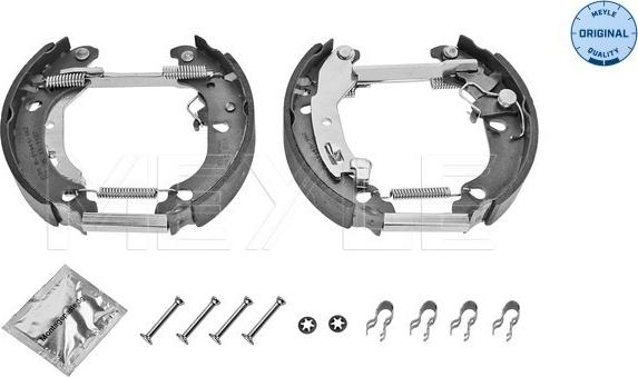 Meyle 214 533 0011/K - Комплект тормозных колодок, барабанные onlydrive.pro