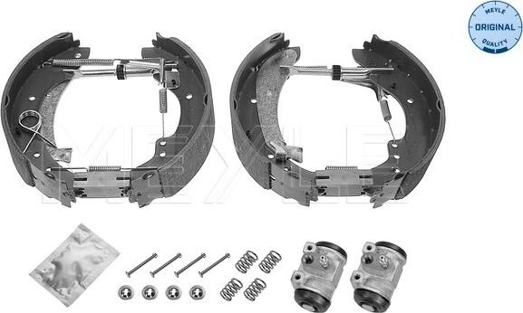 Meyle 214 533 0033 - Комплект тормозных колодок, барабанные onlydrive.pro