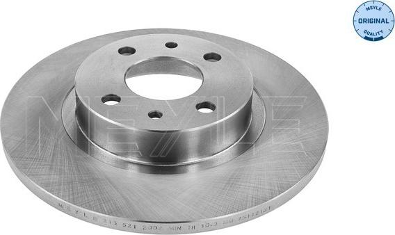 Meyle 215 521 2002 - Brake Disc onlydrive.pro