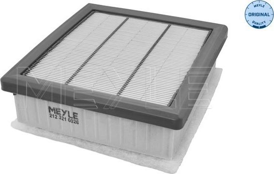 Meyle 212 321 0026 - Air Filter, engine onlydrive.pro