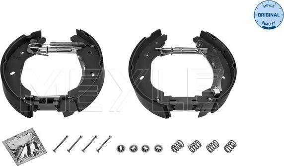 Meyle 714 533 0022/K - Комплект тормозных колодок, барабанные onlydrive.pro