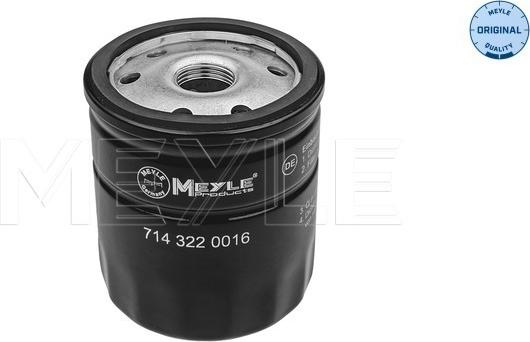 Meyle 714 322 0016 - Õlifilter onlydrive.pro