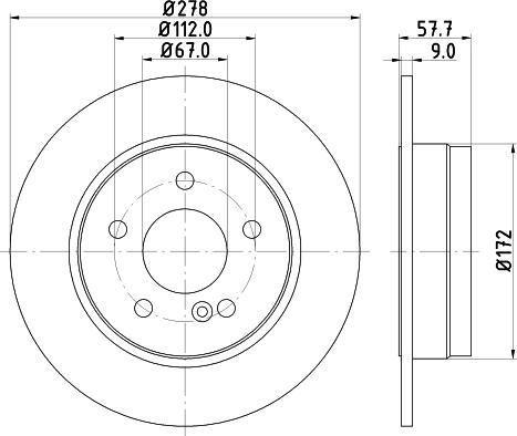 Febi Bilstein 30554 - Bremžu diski onlydrive.pro