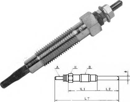 Mitsubishi MD 070 194 - Kvēlsvece onlydrive.pro