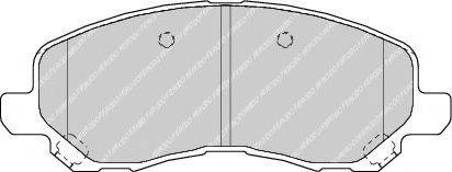 Mitsubishi MR 569 403 - Piduriklotsi komplekt,ketaspidur onlydrive.pro