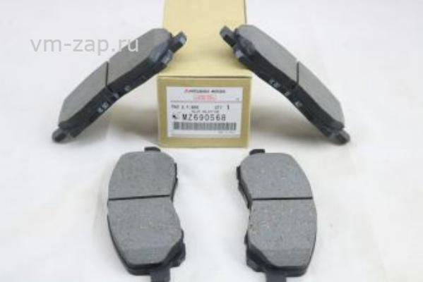 Mitsubishi MZ690568 - Brake Pad Set, disc brake onlydrive.pro