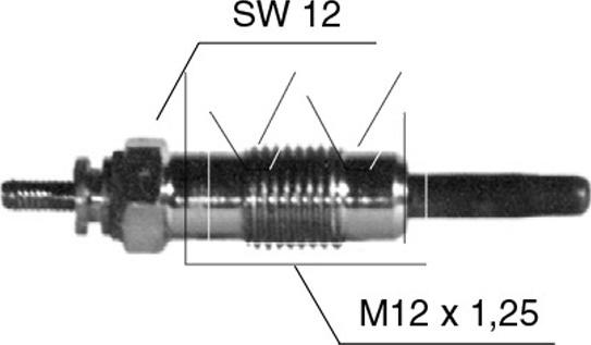 Monark 090 507 001 - Glow Plug onlydrive.pro