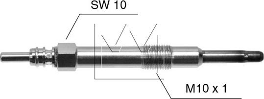 Monark 090507036 - Glow Plug onlydrive.pro