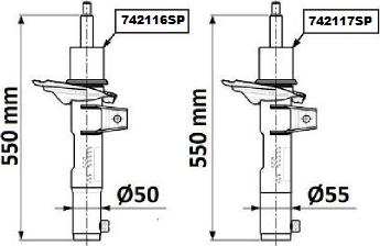 Monroe 742117SP - Amortizators onlydrive.pro