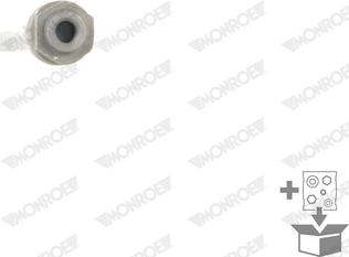 Monroe L15206 - Inner Tie Rod, Axle Joint onlydrive.pro