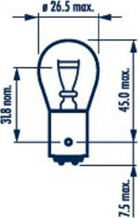 Narva 178814000 - Bulb, brake / tail light onlydrive.pro