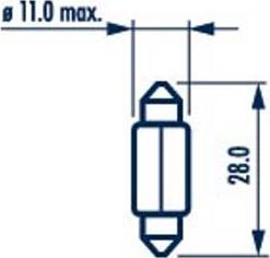 Narva 173153000 - Bulb, interior light onlydrive.pro