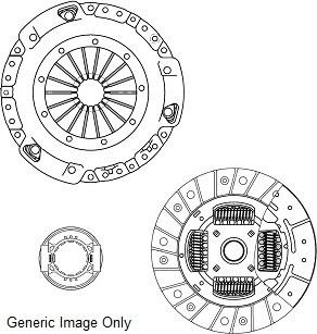 NATIONAL CK9105 - Clutch Kit onlydrive.pro