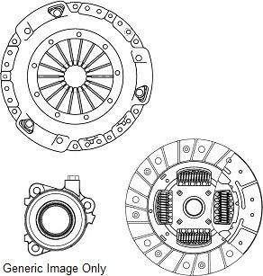 NATIONAL CK9789-26 - Clutch Kit onlydrive.pro