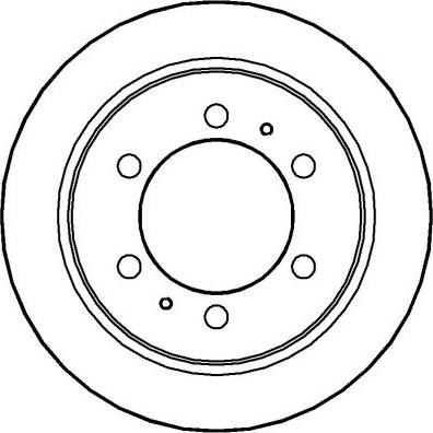 NATIONAL NBD957 - Brake Disc onlydrive.pro