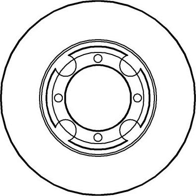 NATIONAL NBD446 - Brake Disc onlydrive.pro