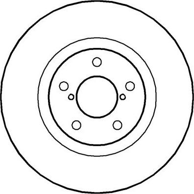 NATIONAL NBD541 - Brake Disc onlydrive.pro