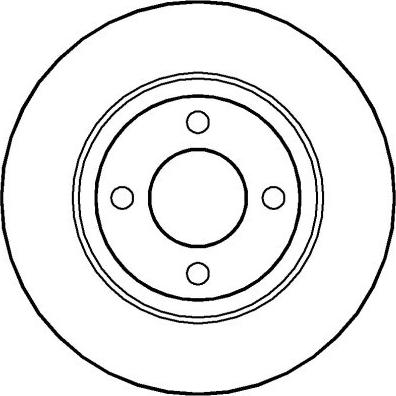 NATIONAL NBD505 - Brake Disc onlydrive.pro