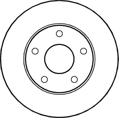 NATIONAL NBD026 - Brake Disc onlydrive.pro