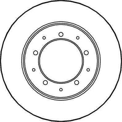 NATIONAL NBD197 - Brake Disc onlydrive.pro