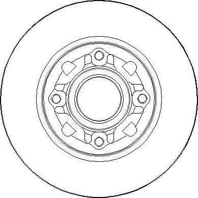 TRW DF6042BS - Brake Disc onlydrive.pro