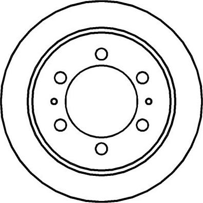 NATIONAL NBD1016 - Brake Disc onlydrive.pro